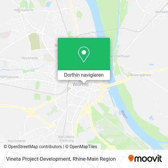 Vineta Project-Development Karte