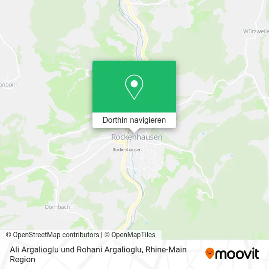 Ali Argalioglu und Rohani Argalioglu Karte