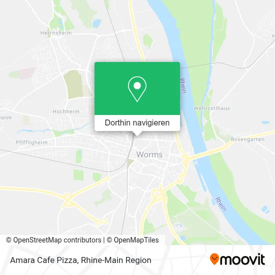 Amara Cafe Pizza Karte