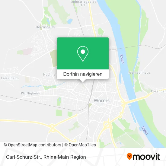Carl-Schurz-Str. Karte