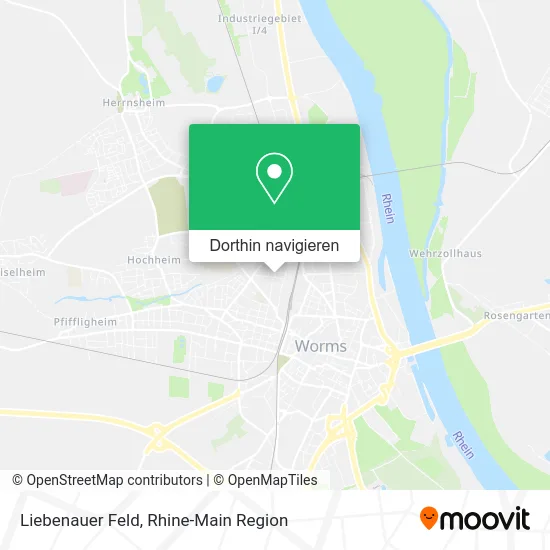 Liebenauer Feld Karte