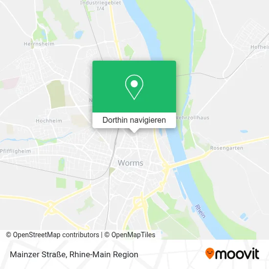 Mainzer Straße Karte