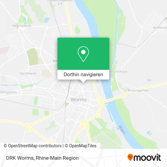 DRK Worms Karte