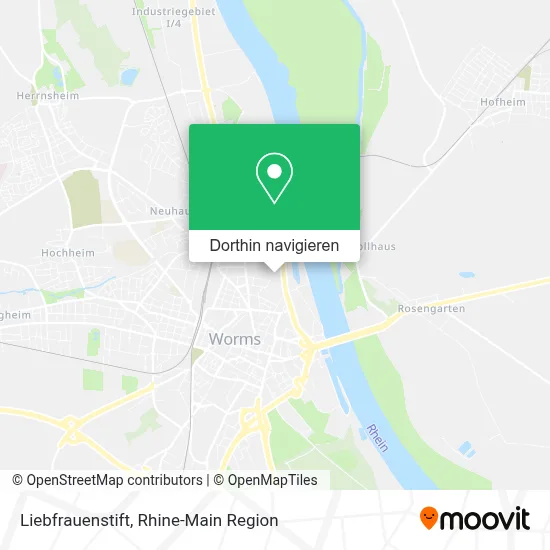 Liebfrauenstift Karte