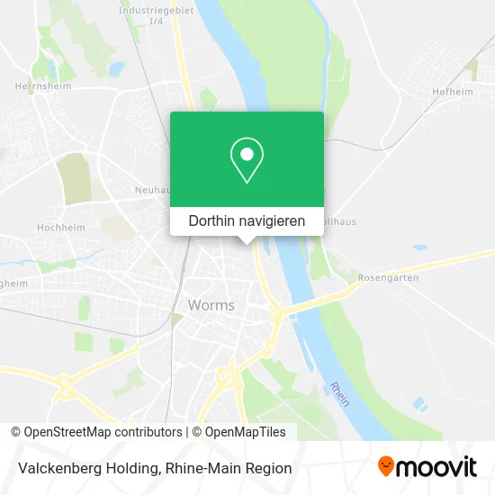 Valckenberg Holding Karte