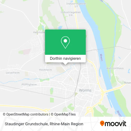 Staudinger Grundschule Karte