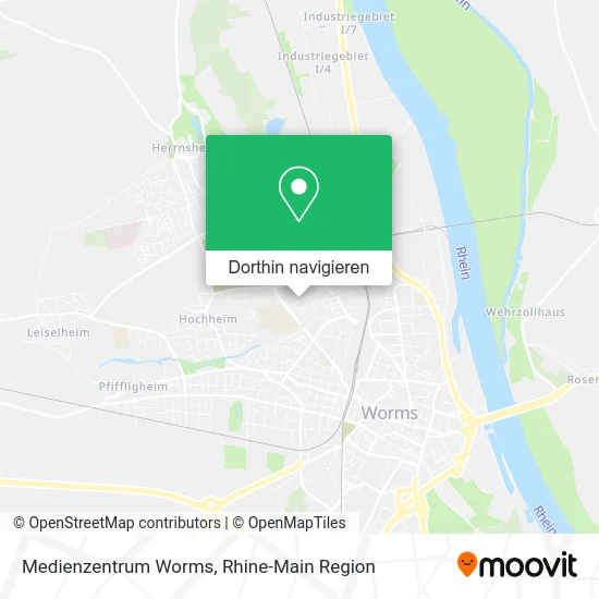 Medienzentrum Worms Karte