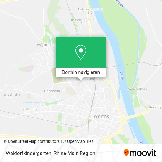 Waldorfkindergarten Karte