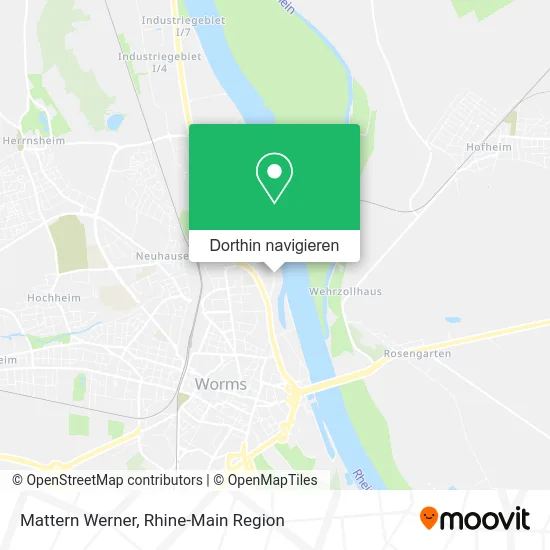 Mattern Werner Karte