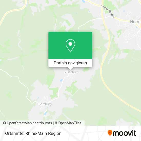 Ortsmitte Karte