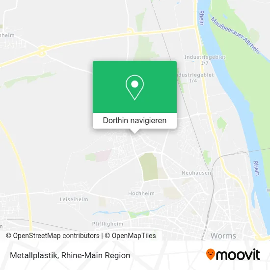 Metallplastik Karte