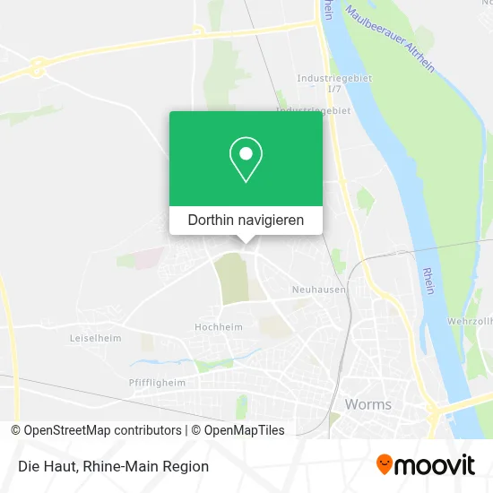 Die Haut Karte