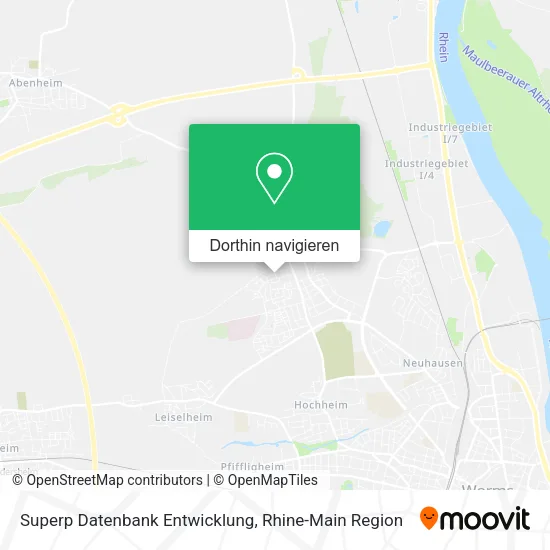 Superp Datenbank Entwicklung Karte