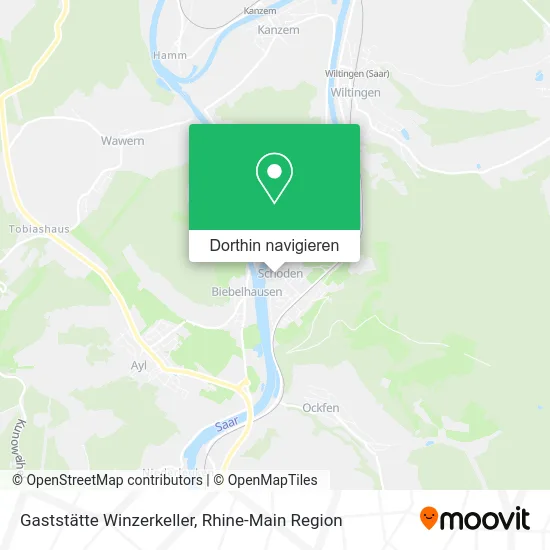 Gaststätte Winzerkeller Karte