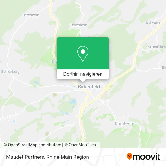 Maudet Partners Karte