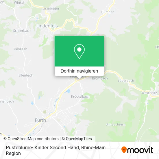 Pusteblume- Kinder Second Hand Karte