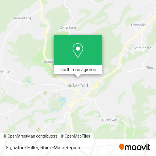 Signature Hiller Karte