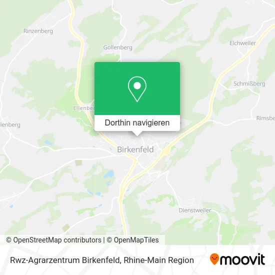 Rwz-Agrarzentrum Birkenfeld Karte