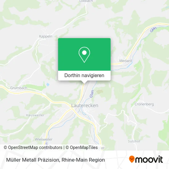 Müller Metall Präzision Karte