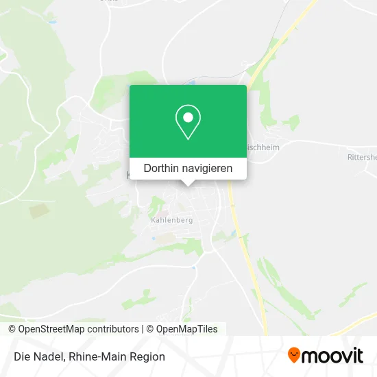 Die Nadel Karte