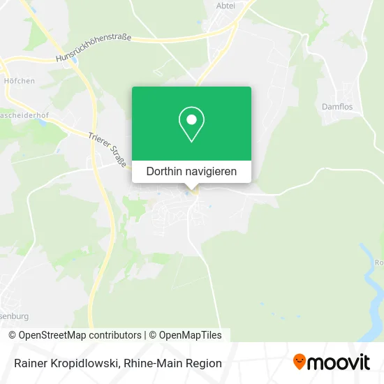 Rainer Kropidlowski Karte