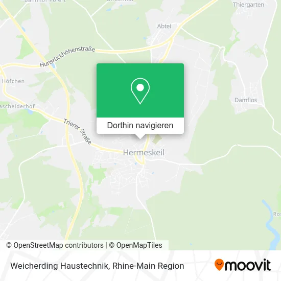 Weicherding Haustechnik Karte