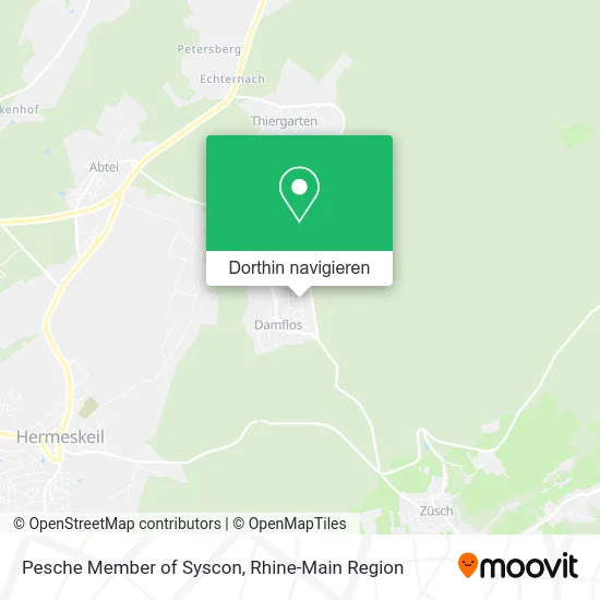 Pesche Member of Syscon Karte