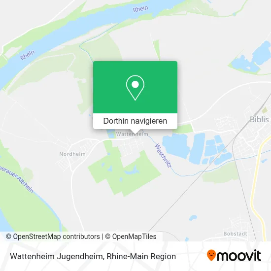 Wattenheim Jugendheim Karte