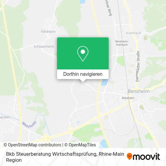 Bkb Steuerberatung Wirtschaftsprüfung Karte