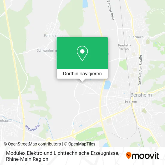 Modulex Elektro-und Lichttechnische Erzeugnisse Karte