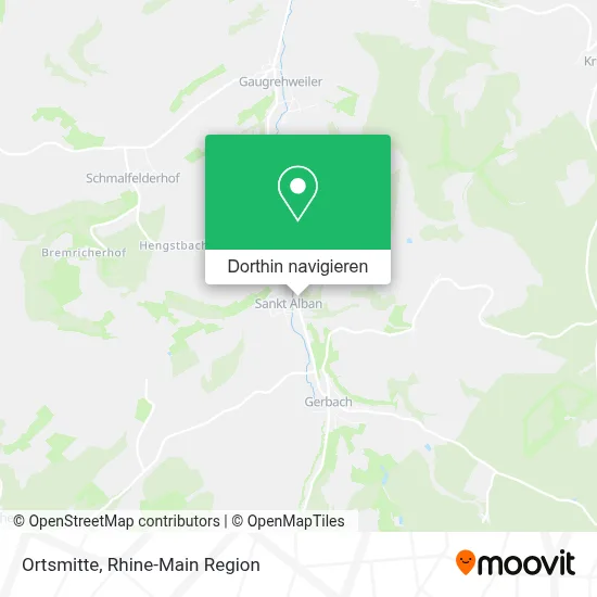 Ortsmitte Karte