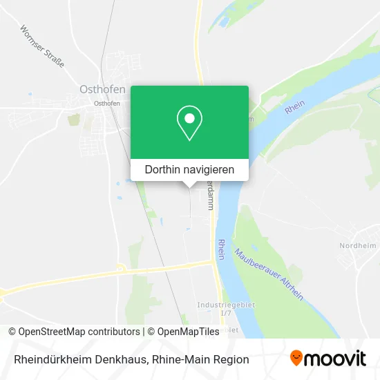 Rheindürkheim Denkhaus Karte