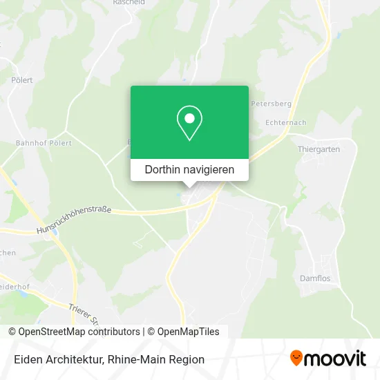 Eiden Architektur Karte