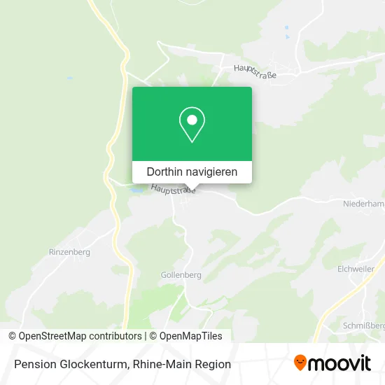 Pension Glockenturm Karte