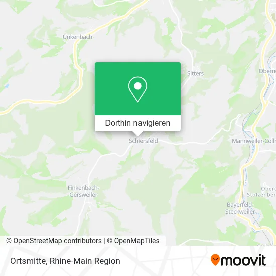 Ortsmitte Karte