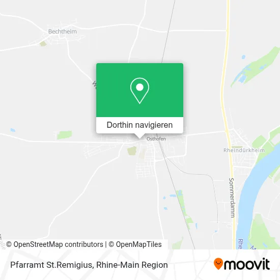 Pfarramt St.Remigius Karte