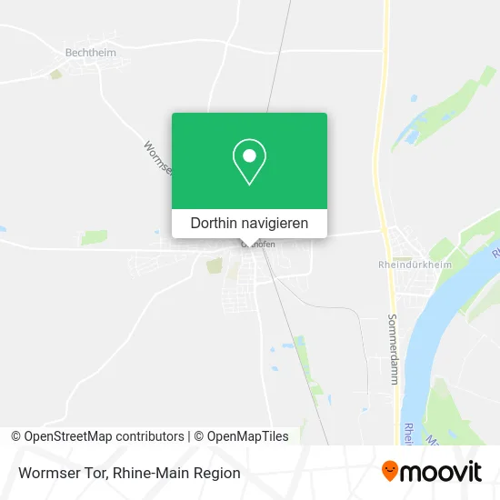 Wormser Tor Karte