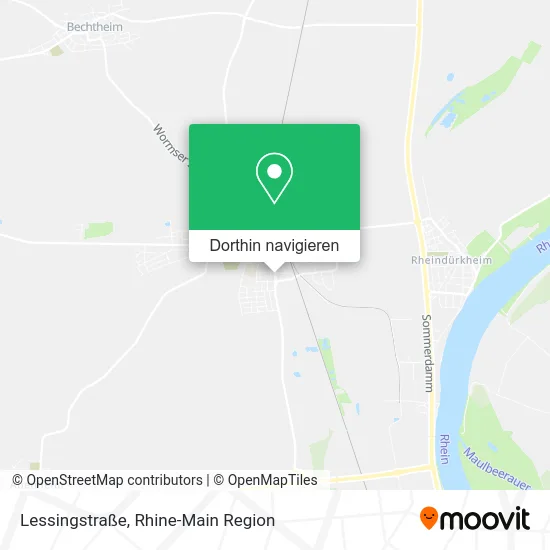 Lessingstraße Karte