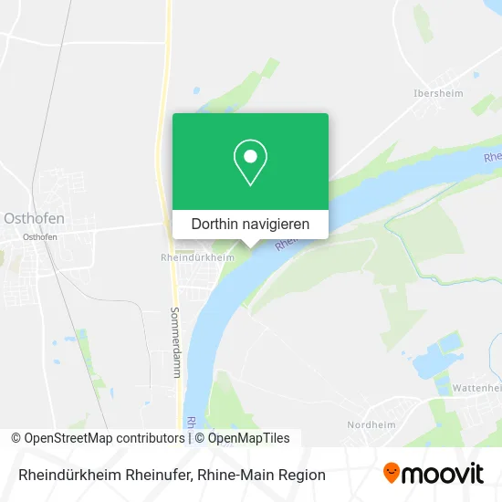 Rheindürkheim Rheinufer Karte