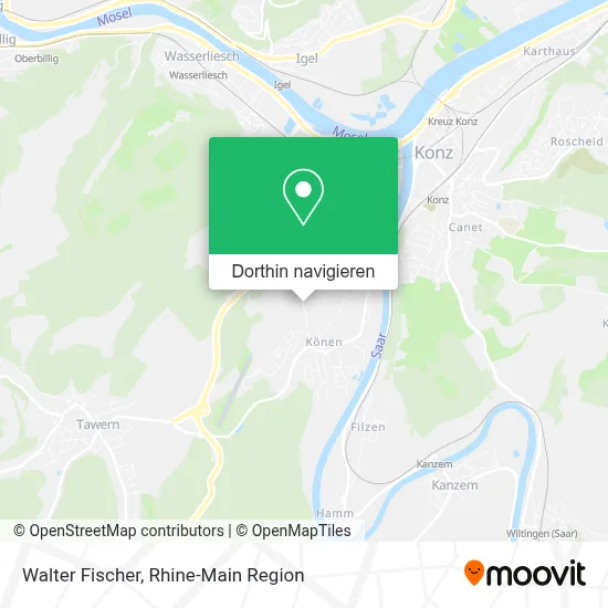 Walter Fischer Karte