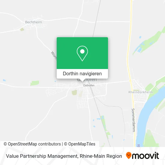 Value Partnership Management Karte