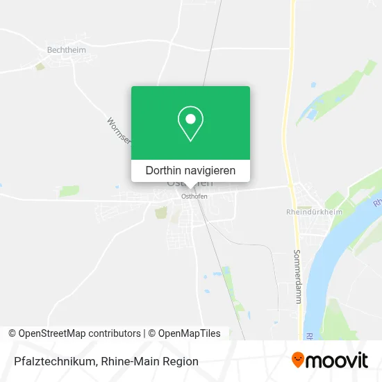 Pfalztechnikum Karte