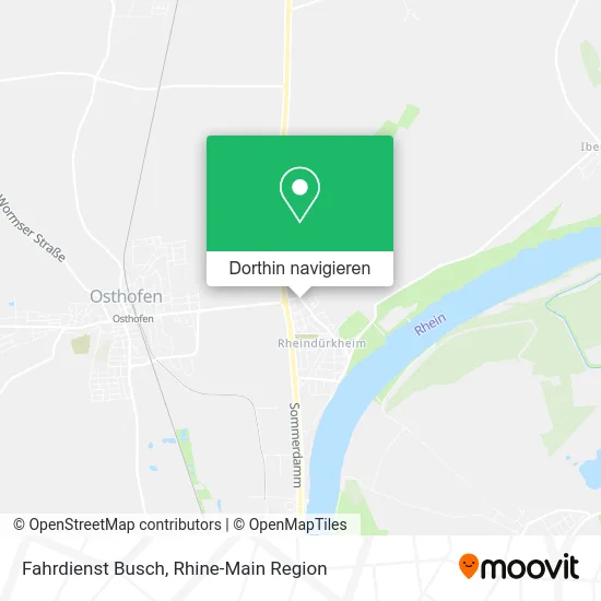 Fahrdienst Busch Karte