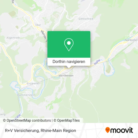 R+V Versicherung Karte