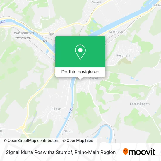 Signal Iduna Roswitha Stumpf Karte
