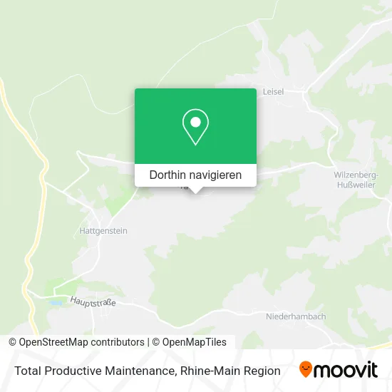 Total Productive Maintenance Karte