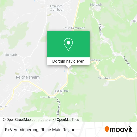 R+V Versicherung Karte