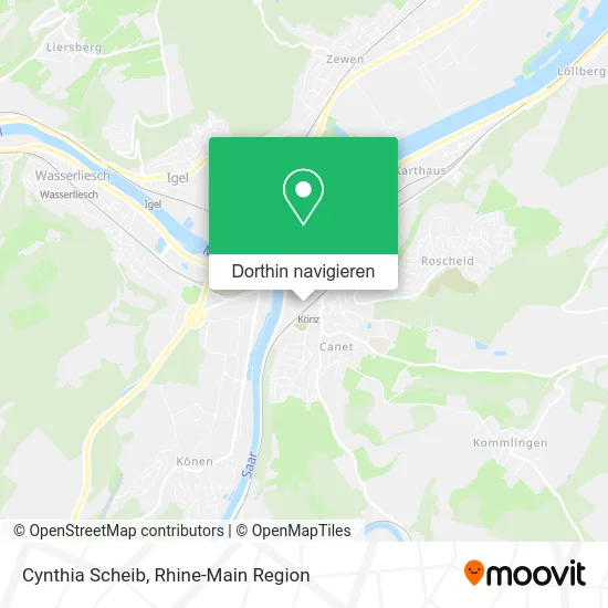 Cynthia Scheib Karte