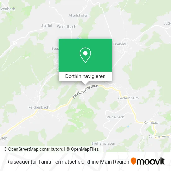 Reiseagentur Tanja Formatschek Karte