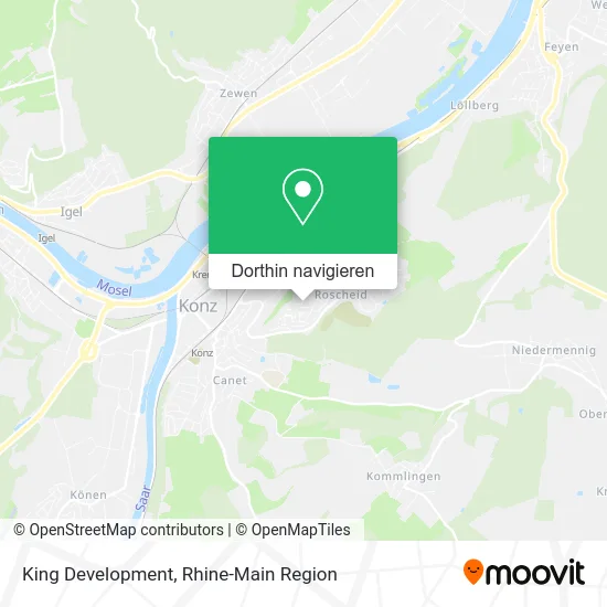 King Development Karte